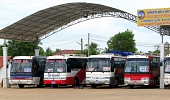 Vientiane Southern bus station Laos